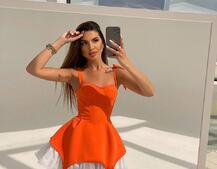 Сукня з чашечками та елементами корсету  Сукня з чашечками та елементами корсету  | PUSHKA SHOP