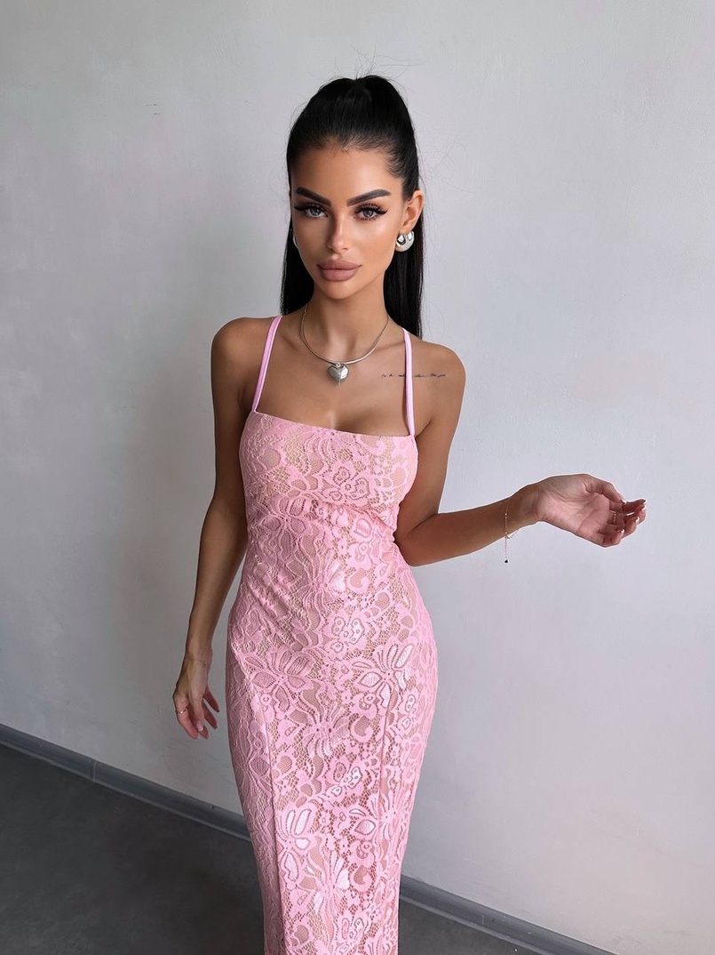 Мереживна сукня максі   Мереживна сукня максі   | PUSHKA SHOP