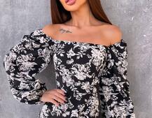 Улюблена сукня-міді зі шнурівкою на спинці та розрізом на ніжці Улюблена сукня-міді зі шнурівкою на спинці та розрізом на ніжці | PUSHKA SHOP