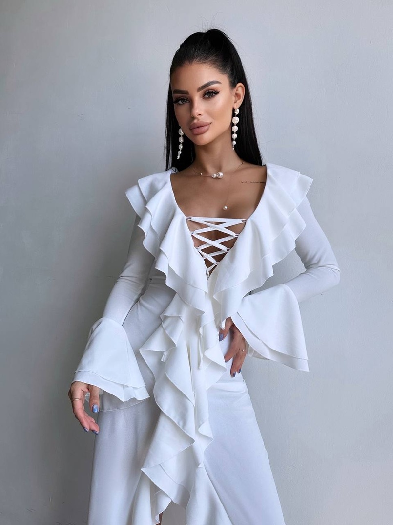 Сукня з воланами  Сукня з воланами  | PUSHKA SHOP