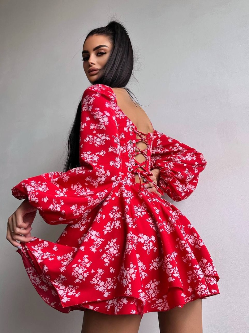 Корсетна сукня з подвійною спідницею  Корсетна сукня з подвійною спідницею  | PUSHKA SHOP