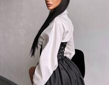 Комплект: сорочка  + корсетна спідниця Комплект: сорочка  + корсетна спідниця | PUSHKA SHOP