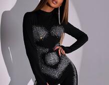 Комбінезон декорований стразами Комбінезон декорований стразами | PUSHKA SHOP