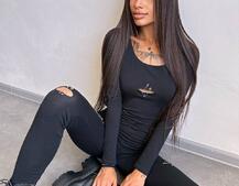 Трикотажний комбінезон з розрізами  Трикотажний комбінезон з розрізами  | PUSHKA SHOP