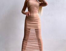 Сукня міді з драпіруванням   Сукня міді з драпіруванням   | PUSHKA SHOP