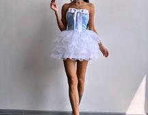 Комплект: корсет + пишна спідниця міні  Комплект: корсет + пишна спідниця міні  | PUSHKA SHOP