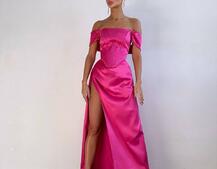 Комплект: корсет + спідниця максі з драпіруванням   | PUSHKA SHOP