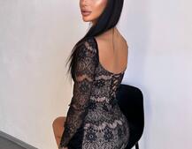 Мереживна сукня міні зі шлейфом Мереживна сукня міні зі шлейфом | PUSHKA SHOP