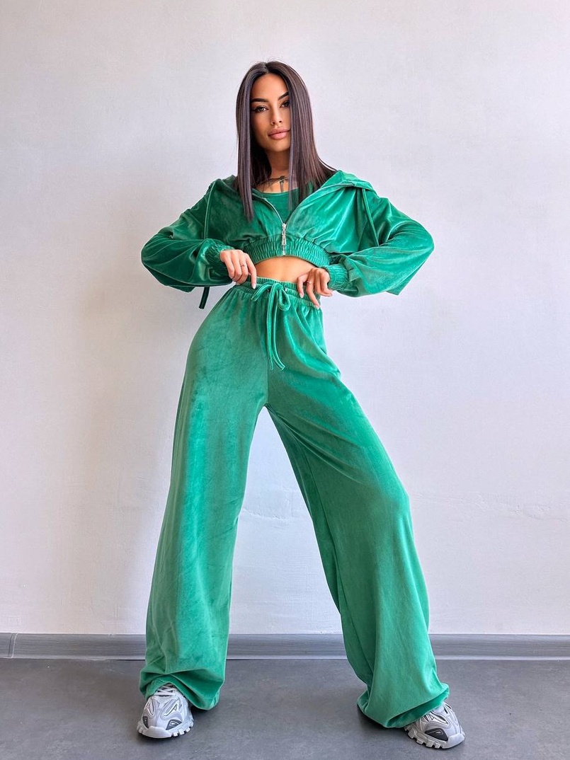 Велюровий комплект трійка  Велюровий комплект трійка  | PUSHKA SHOP