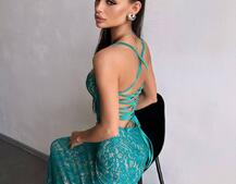 Мереживна сукня максі   Мереживна сукня максі   | PUSHKA SHOP