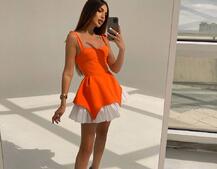 Сукня з чашечками та елементами корсету  Сукня з чашечками та елементами корсету  | PUSHKA SHOP