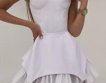 Сукня з чашечками та елементами корсету  Сукня з чашечками та елементами корсету  | PUSHKA SHOP