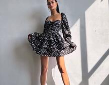 Корсетна сукня -бюстьє з пишною спідницею  Корсетна сукня -бюстьє з пишною спідницею  | PUSHKA SHOP