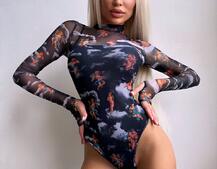 Боді з принтом   Боді з принтом   | PUSHKA SHOP