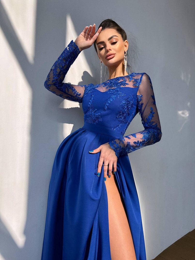 Сукня максі з мереживом  Сукня максі з мереживом  | PUSHKA SHOP