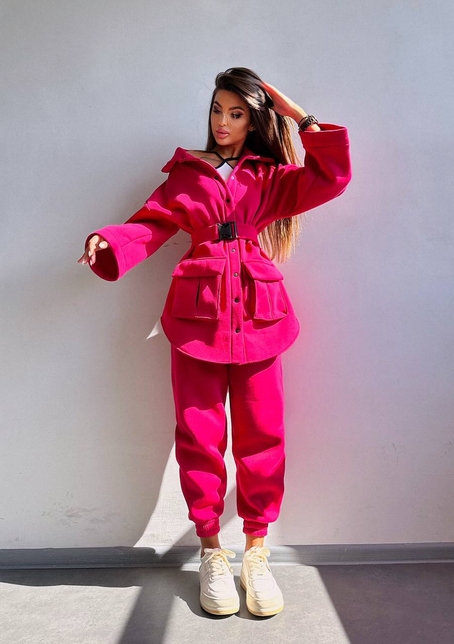 Комплект: тепла сорочка на кнопках + джоггери | PUSHKA SHOP