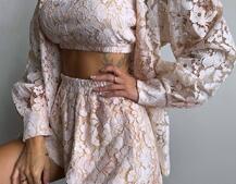 Мереживний комплект трійка  | PUSHKA SHOP