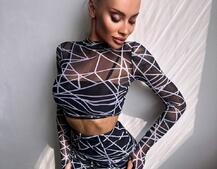 Комплект: топ + спідниця міді   | PUSHKA SHOP