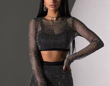 Комплект: сяюча спідниця + топ Комплект: сяюча спідниця + топ | PUSHKA SHOP