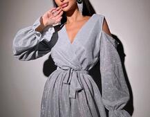 Сяюча сукня максі Сяюча сукня максі | PUSHKA SHOP