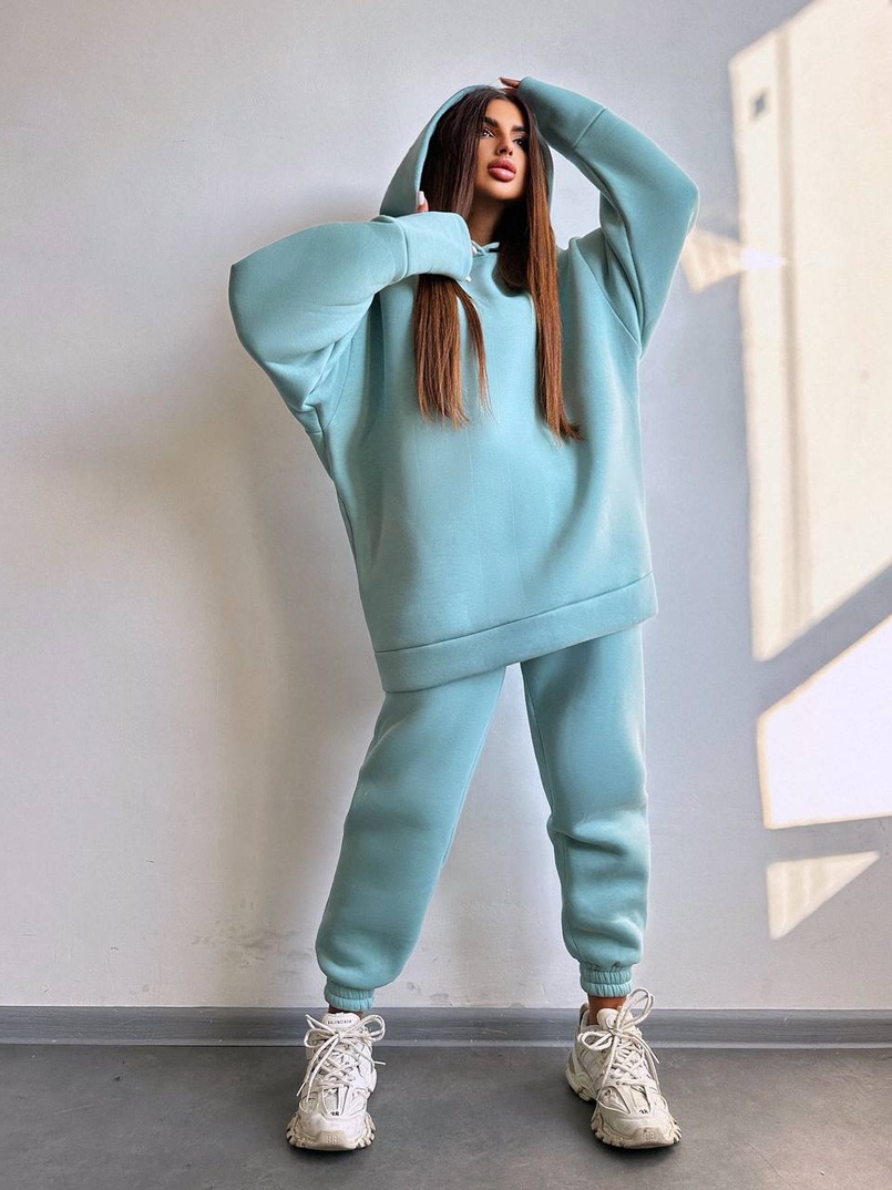 Теплий комплект: худі + спортивні штани Теплий комплект: худі + спортивні штани | PUSHKA SHOP