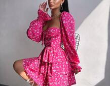 Корсетна сукня -бюстьє з пишною спідницею  Корсетна сукня -бюстьє з пишною спідницею  | PUSHKA SHOP