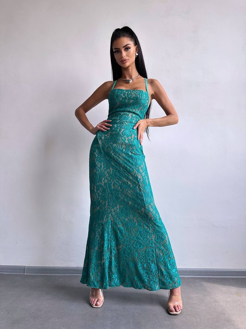 Мереживна сукня максі   Мереживна сукня максі   | PUSHKA SHOP