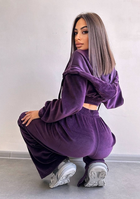 Велюровий комплект трійка  | PUSHKA SHOP