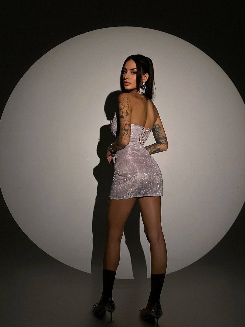 Сяючий комплект: корсет + спідниця   | PUSHKA SHOP