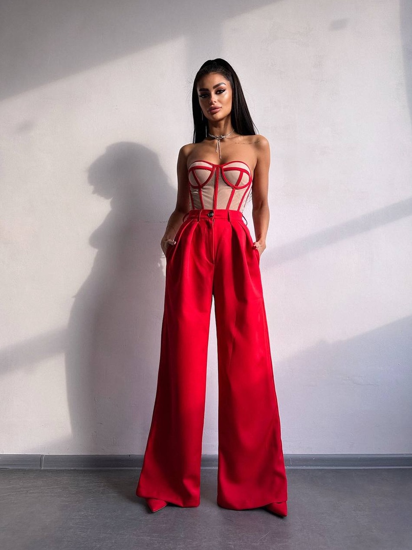 Костюм:  піджак на підкладці, штани+ корсет Костюм:  піджак на підкладці, штани+ корсет | PUSHKA SHOP