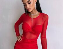 Сукня з драпіруванням  Сукня з драпіруванням  | PUSHKA SHOP