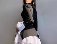 Сукня з воланами та ґудзиками  Сукня з воланами та ґудзиками  | PUSHKA SHOP