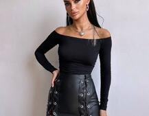 Комплект: топ + спідниця міді  Комплект: топ + спідниця міді  | PUSHKA SHOP