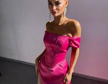 Комплект: корсет + спідниця максі з драпіруванням   | PUSHKA SHOP