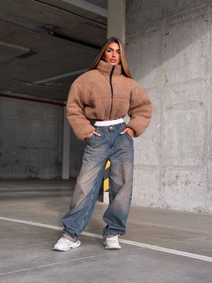 Курточка пуффер на блискавці Курточка пуффер на блискавці | PUSHKA SHOP