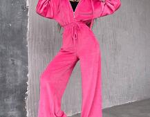 Велюровий комбінезон  Велюровий комбінезон  | PUSHKA SHOP