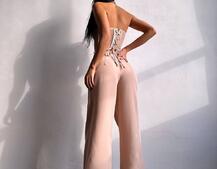 Костюм:  піджак на підкладці, штани+ корсет Костюм:  піджак на підкладці, штани+ корсет | PUSHKA SHOP