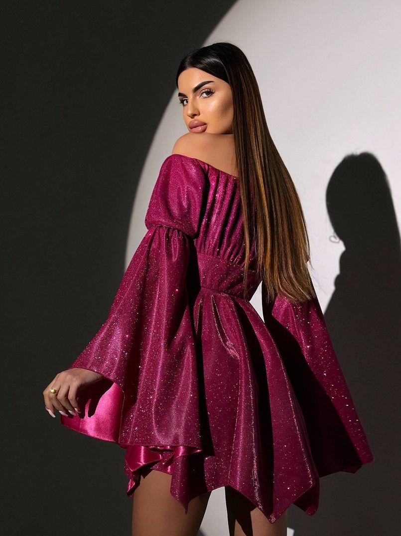 Сяючий комплект: сукня + корсет   Сяючий комплект: сукня + корсет   | PUSHKA SHOP