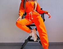 Комплект на флісі : худі з елементами корсету + штани  Комплект на флісі : худі з елементами корсету + штани  | PUSHKA SHOP