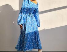 Улюблена сукня-міді зі шнурівкою на талії  Улюблена сукня-міді зі шнурівкою на талії  | PUSHKA SHOP