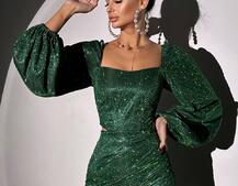 Сяючий комплект: корсет + спідниця міні з драпіруванням Сяючий комплект: корсет + спідниця міні з драпіруванням | PUSHKA SHOP