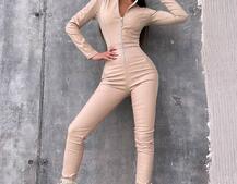 Комбінезон з еко-шкіри  | PUSHKA SHOP