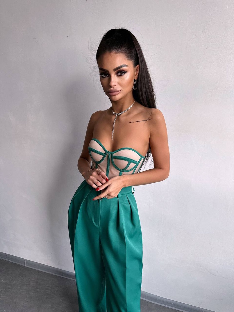 Костюм:  піджак на підкладці, штани+ корсет Костюм:  піджак на підкладці, штани+ корсет | PUSHKA SHOP