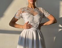 Сукня максі з мереживом  Сукня максі з мереживом  | PUSHKA SHOP