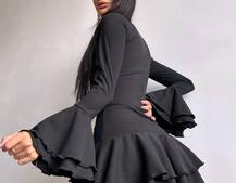 Сукня з з воланами на ґудзиках  Сукня з з воланами на ґудзиках  | PUSHKA SHOP