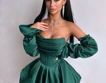 Комплект : корсет з рукавами  + спідниця балон  | PUSHKA SHOP