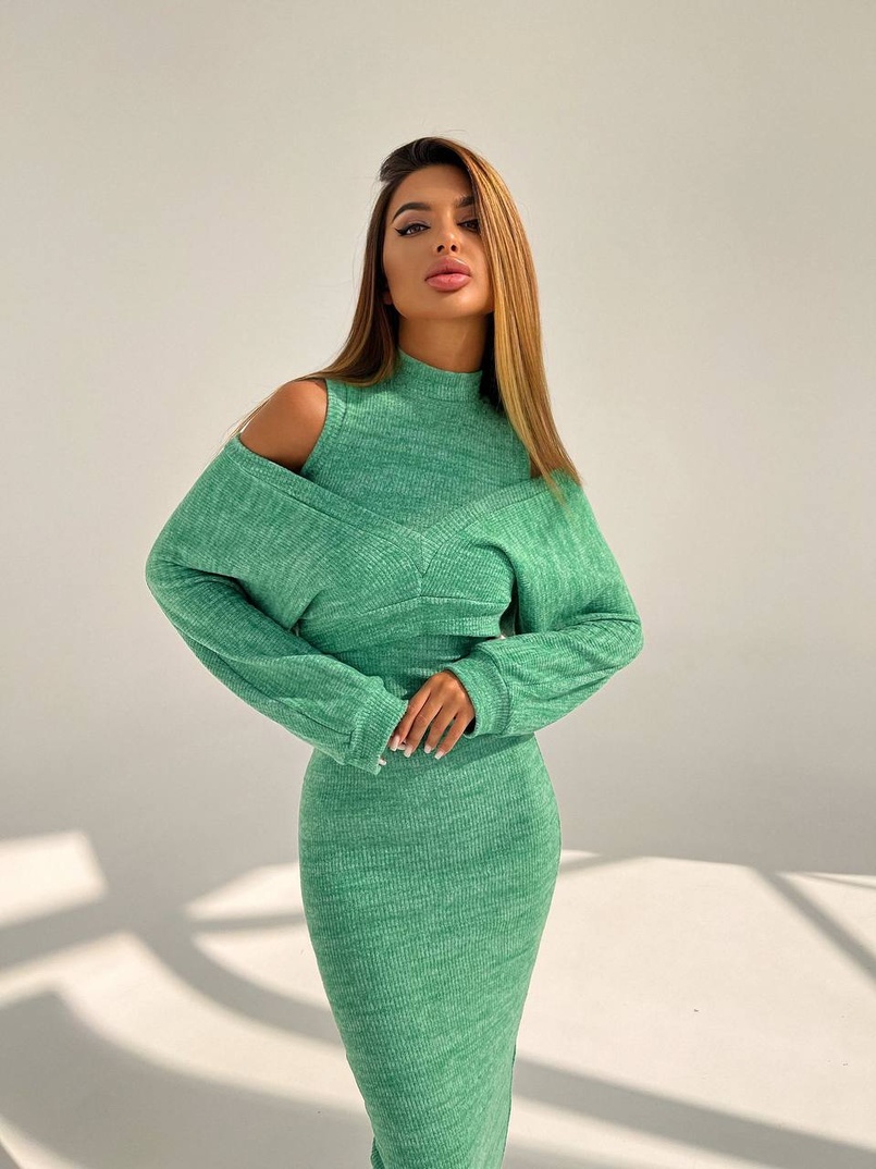 Трикотажна сукня-двійка Трикотажна сукня-двійка | PUSHKA SHOP