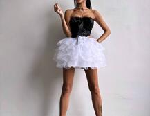 Комплект: корсет + пишна спідниця міні  Комплект: корсет + пишна спідниця міні  | PUSHKA SHOP