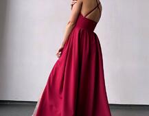 Сукня максі  з корсетним верхом і чашечками  Сукня максі  з корсетним верхом і чашечками  | PUSHKA SHOP