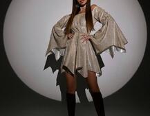 Сяючий комплект: сукня + корсет   Сяючий комплект: сукня + корсет   | PUSHKA SHOP